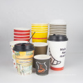 Factory direct sale high quality disposable coffee eco friendly eco paper cup with lid